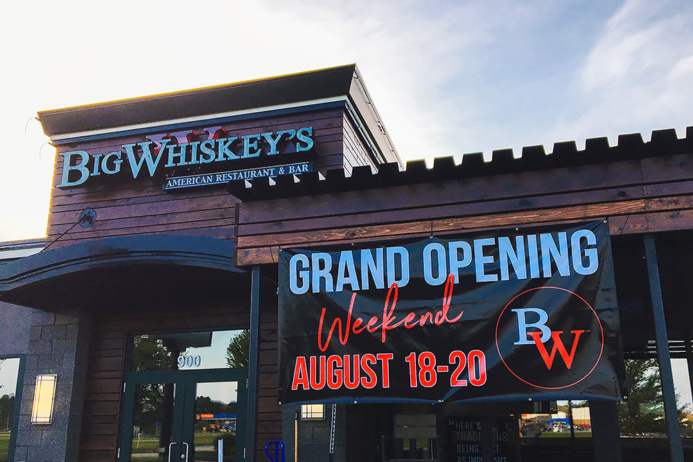 Big Whiskey’s is scheduled to open its Republic restaurant on Friday.
