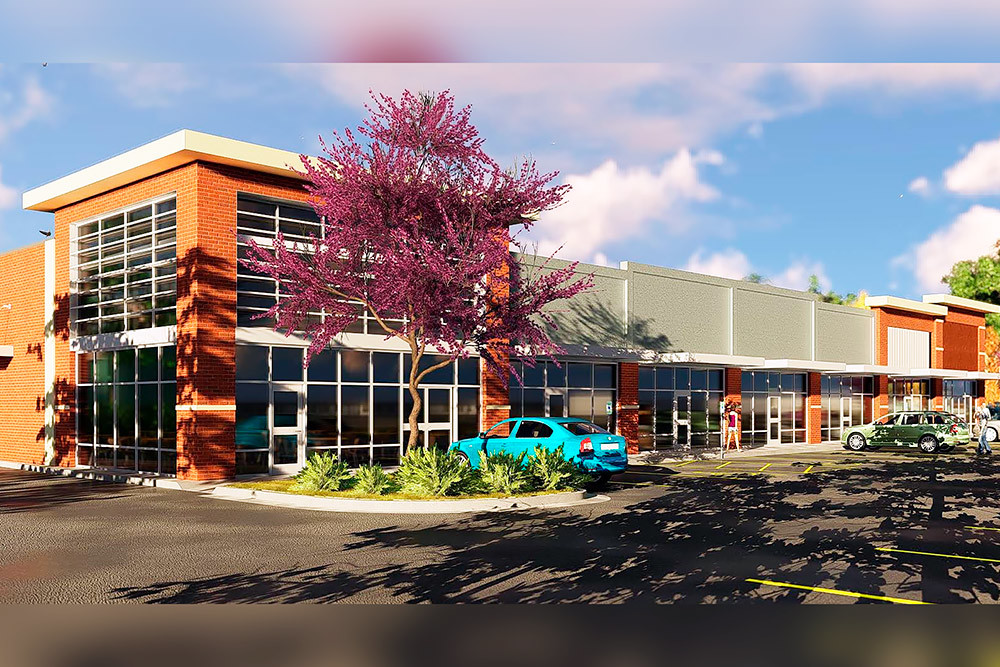 Jason Pullman and Jeff Hebbel’s East Sunshine Property Group LLC is redeveloping the northeast corner of Sunshine Street and Campbell Avenue.