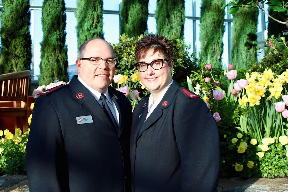 Majors Butch and Lisa Frost are the new leaders of Salvation Army-Springfield.