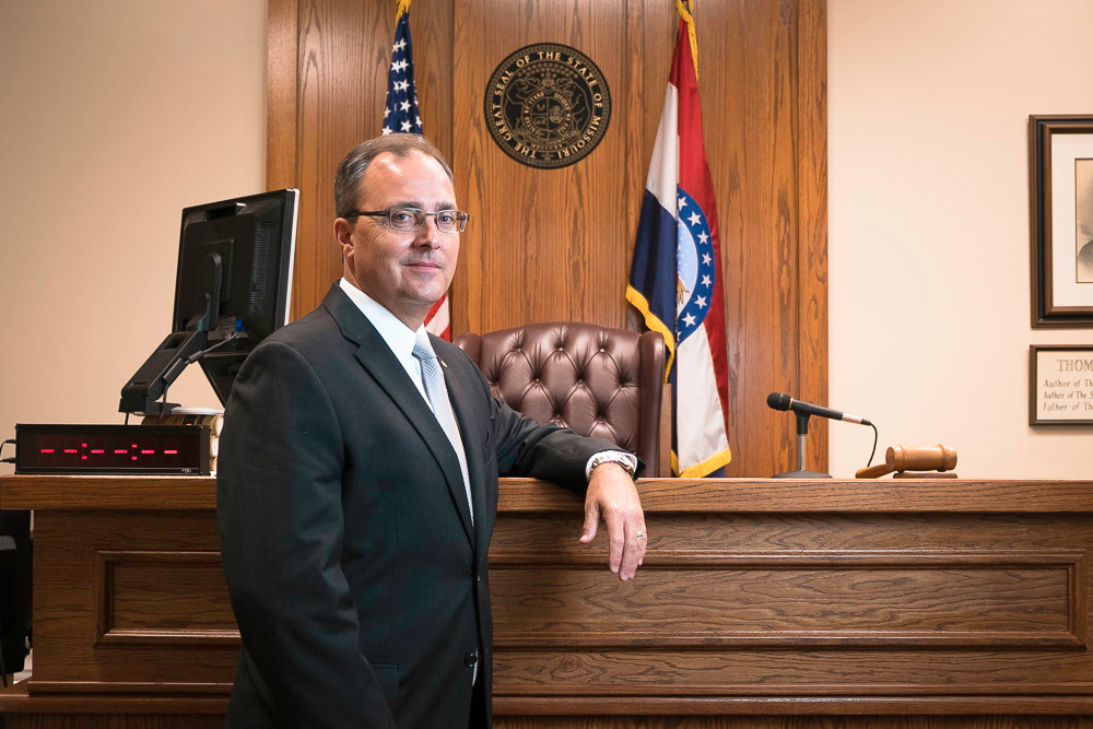 DONNING THE ROBES: New Greene County Judge Jerry Harmison Jr. is exiting the firm he co-founded in 2003.