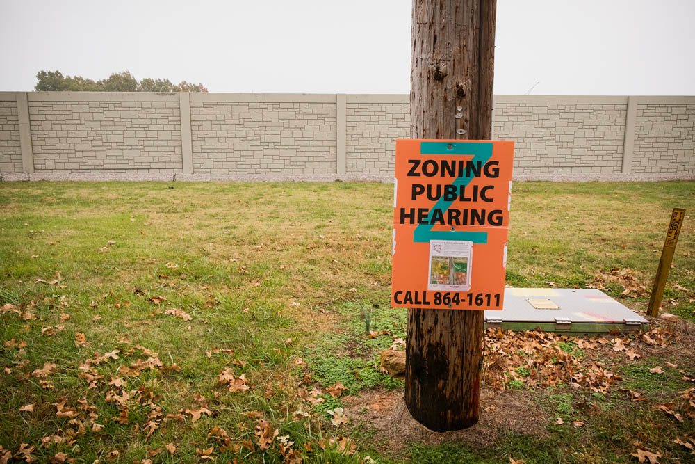 BEHIND THE BARRIER: City Council is considering rezoning an Ingram Mill property near U.S. Highway 65 for a veterinary clinic.