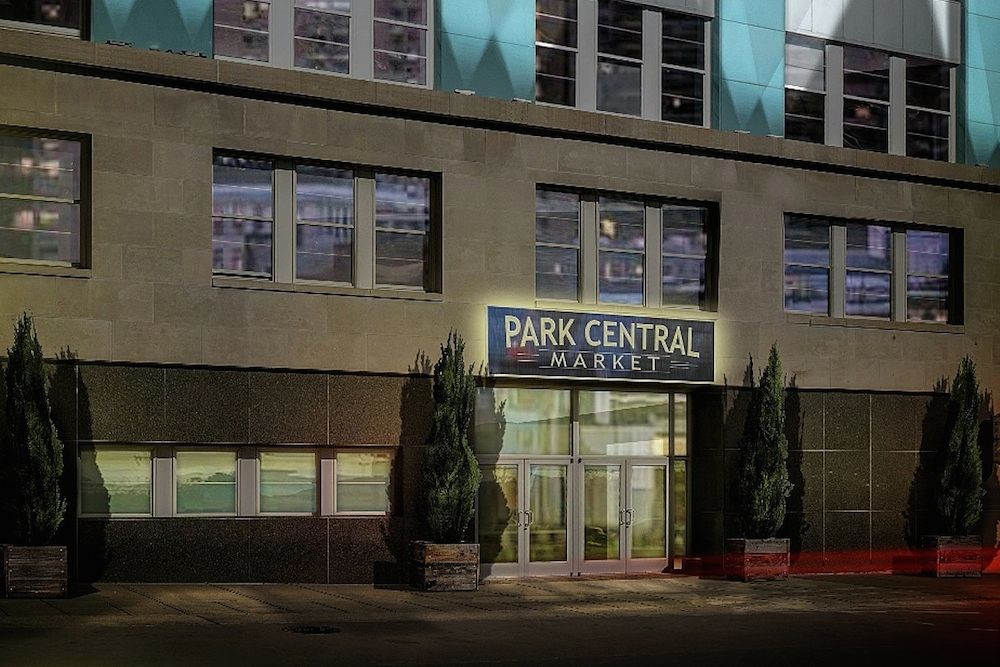 Park Central Market is targeted to open in February on the bottom floor of Sky Eleven.