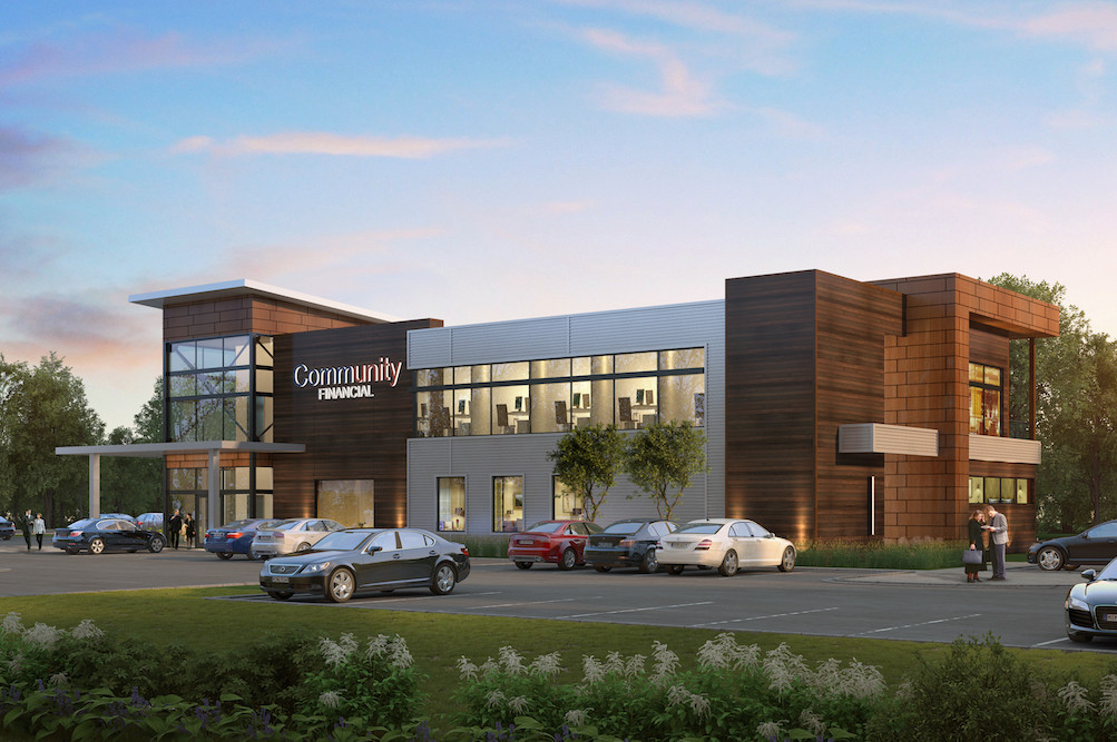 Community Financial Credit Union is building an 11,000-square-foot office at 2624 W. Republic Road.