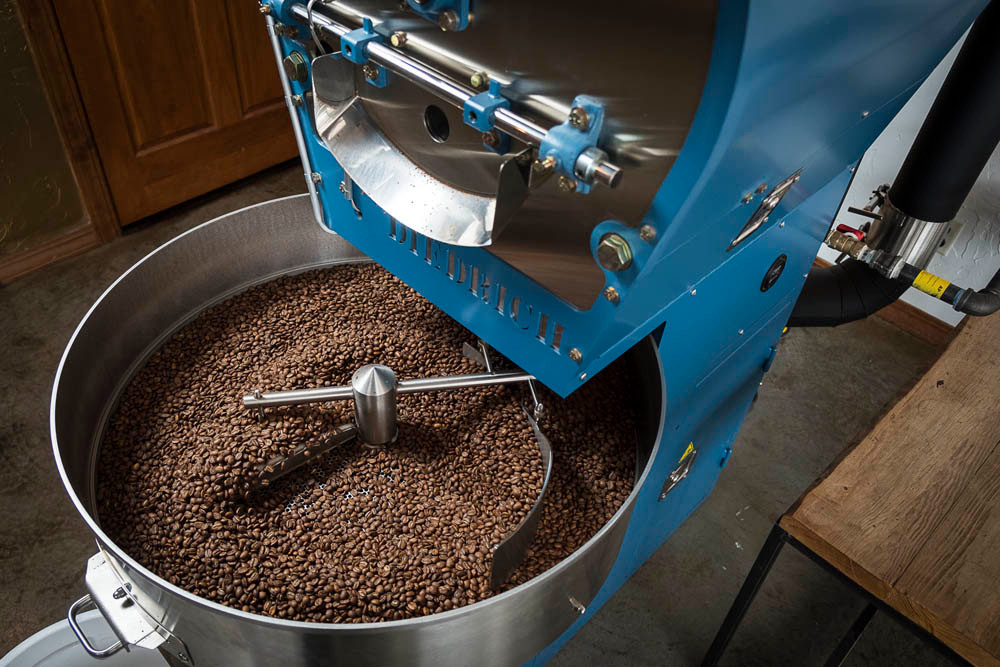 HOMEMADE COMPETITION: Kingdom Coffee added roasting operations in-house, following several other coffeehouses.