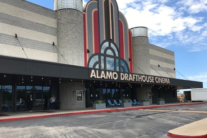 Alamo Drafthouse opened yesterday.SBJ photo by GEOFF PICKLE