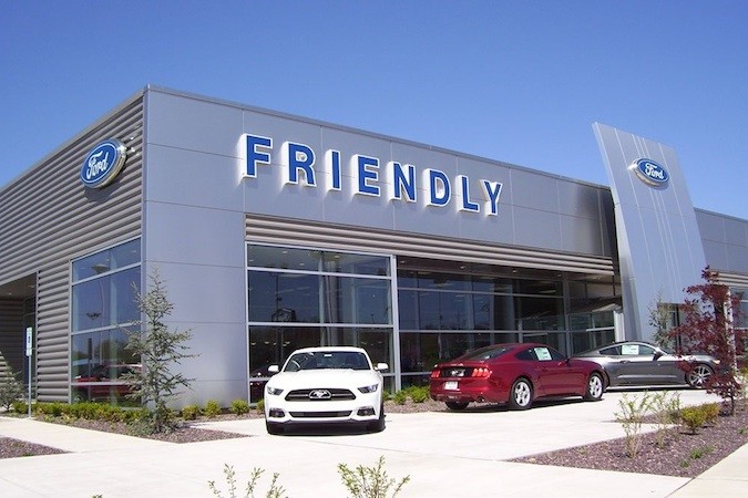 The dealership is now known as Corwin Ford of Springfield.Photo courtesy FRIENDLY FORD