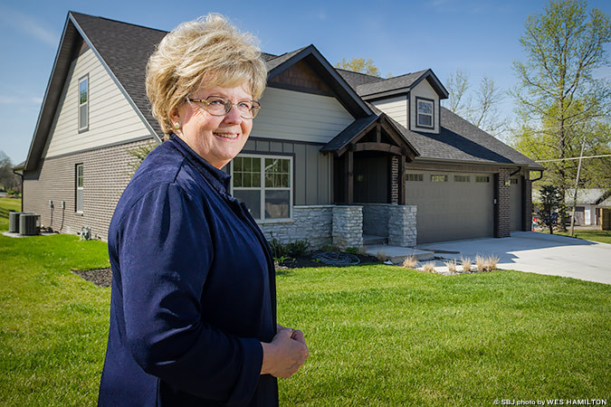 NOT SO: Springfield’s real estate market is better than a recent study indicates, says Kay Van Kampen, who last year made 70 sales.