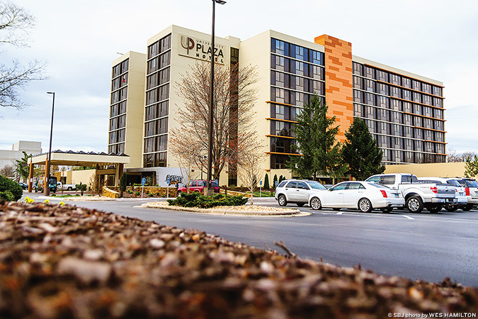 ON THE DECLINE: John Q. Hammons Hotels & Resorts, above, was among bankruptcy filings in 2016, though figures throughout the Springfield metro area, below, fell to 890.