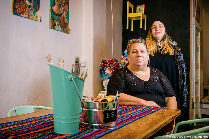Kathie Ryan-Garcia and Maggie Kaira, Yellow Chair Makery