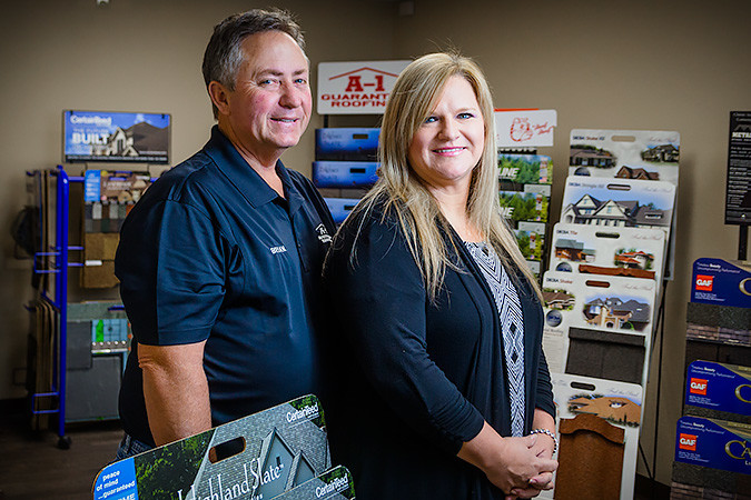 Brian and Sally Garber, A-1 Guarantee Roofing Inc.