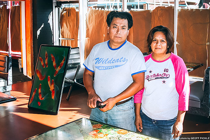 Husband-and-wife owners Juan Pavon and Maria Hernandez currently are renovating the 431 S. Jefferson Ave. space.