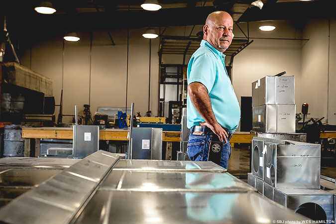 HEATING UP: Energy efficiency systems are a growing piece of business for SS&B Heating & Cooling Inc., says President Mike Childers. The Clean Jobs Midwest report notes Missouri’s HVAC industry was a major contributor last year to new clean energy jobs.