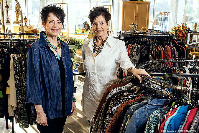Glenda Adams and Brenda Hopkins  relocate The Review Shoppe LLC.