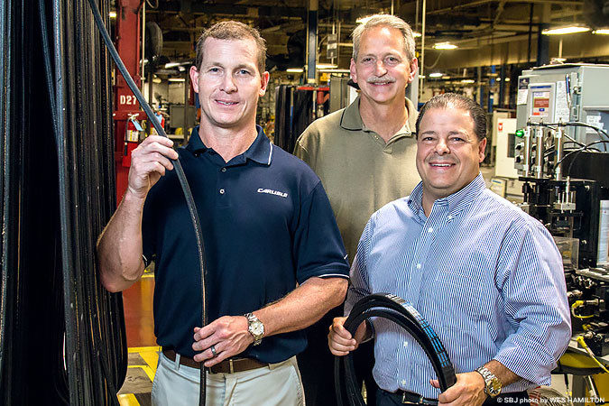 The Springfield Carlisle plant, led by Rob Cowan, Kirk Bowman and John Vassilaros, will have new owners in a $220 million deal expected to close in the third quarter.