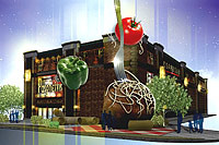 Fogle Enterprises Inc. plans to launch the new concept May 4.Rendering provided by PASGHETTI'S ITALIAN RESTAURANT &amp; ATTRACTION