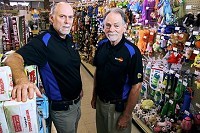 Karl Keller, right, and his son, Karl Keller II, are expanding the new Petsway name by adding stores in Springfield and St. Louis.