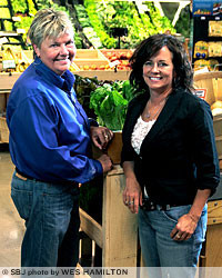 Diana Hicks and Susie Farbin, owners