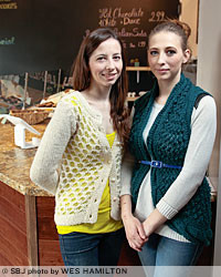 Khrystyna Savva and Uliama Komodi, European Cafe