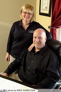 Leisha Baker and Kevin Baker, owners
