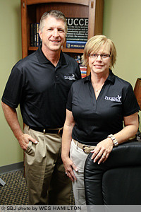 Phil and Kim Melugin, owners
