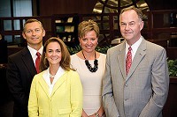 Chris Sweet, Senior Vice President and Market Executive; Candice Reed, Vice President, Wealth Management Consultant; Jill Reynolds, Vice President, Trust Officer and Administrative Team Leader; Bob Hammerschmidt, President, Springfield Region