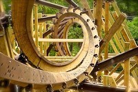 Silver Dollar City officials claim Outlaw Run will be the world's only wood coaster to go upside down.Photo provided by SILVER DOLLAR CITY