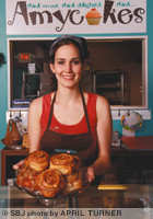 Amycakes bakery shop owner Amy McGehee enjoys getting creative with her recipes.
