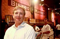 Pyramid Foods CEO Erick Taylor: "Springfield's ready for an urban downtown store." The Bistro Market features a 24-foot salad and hot food bar, Starbucks Cafe and a 50-seat beer and wine bar.