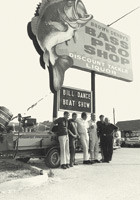 Bass Pro Shops founder John L. Morris began selling bait out of his dad's liquor store in 1972. The store is now nationwide.