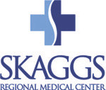 The new Skaggs logo has a two-toned blue cross, representing healthy balance, and a river-like 'S,' representing the region’s White River.