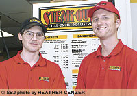 James Medlock and Jeff Prantl purchased the Springfield franchise of Steak-Out Char-Broiled Delivery. The duo plans to open a new location in south Springfield.