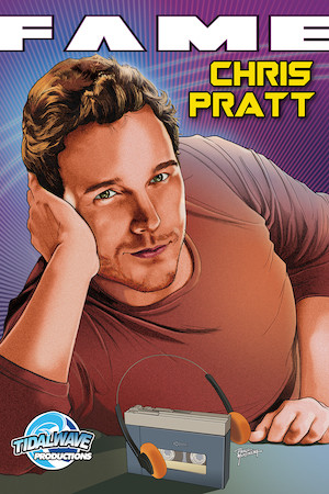 This Chris Pratt bio comic was written by Missouri State University Director Michael Frizell.Graphic provided by TIDALWAVE ENTERTAINMENT