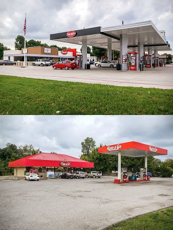 TRADING FACES: With two concept stores completed and four to go, Kum & Go plans to spend up to $30.5 million locally to update stores in the Marketplace design.SBJ photos by WES HAMILTON