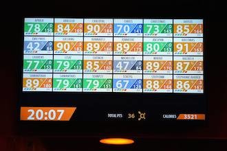 Orangetheory Fitness centers utilize heart-rate monitoring systems.Photo provided by CHRIS ABBOTT
