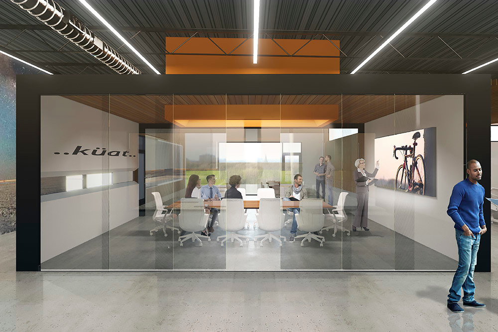Arkifex Studios is project architect for Kuat's new headquarters and warehouse.