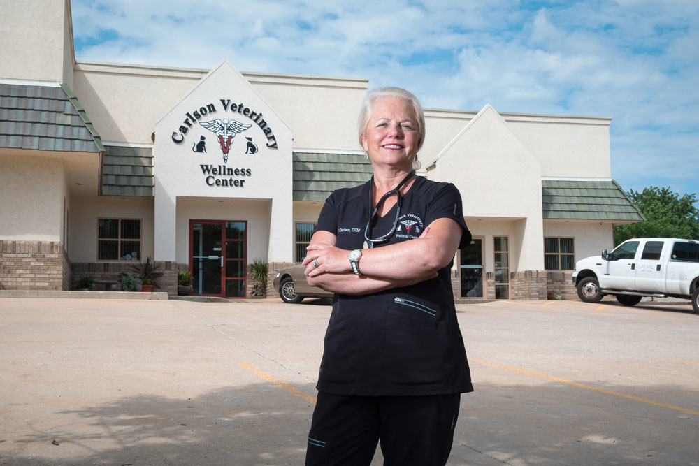 ALL ABOUT ANIMALS: Dr. Liisa Carlson is continuing the family business with a new name and address.