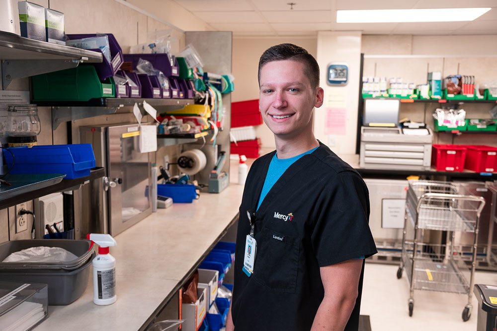 Adam Musante says UMKC School of Pharmacy in Springfield opened at a perfect time. This spring, he accepted a job as a clinical pharmacist at Mercy.