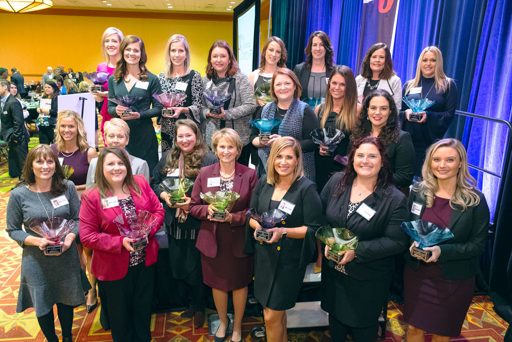 That Makes 380
Springfield Business Journal honors the 2018 class of Most Influential Women on Oct. 12 before a crowd of 430 at the University Plaza Convention Center. With the 20 latest honorees, SBJ has recognized 380 women for their professional and civic accomplishments since 2000.