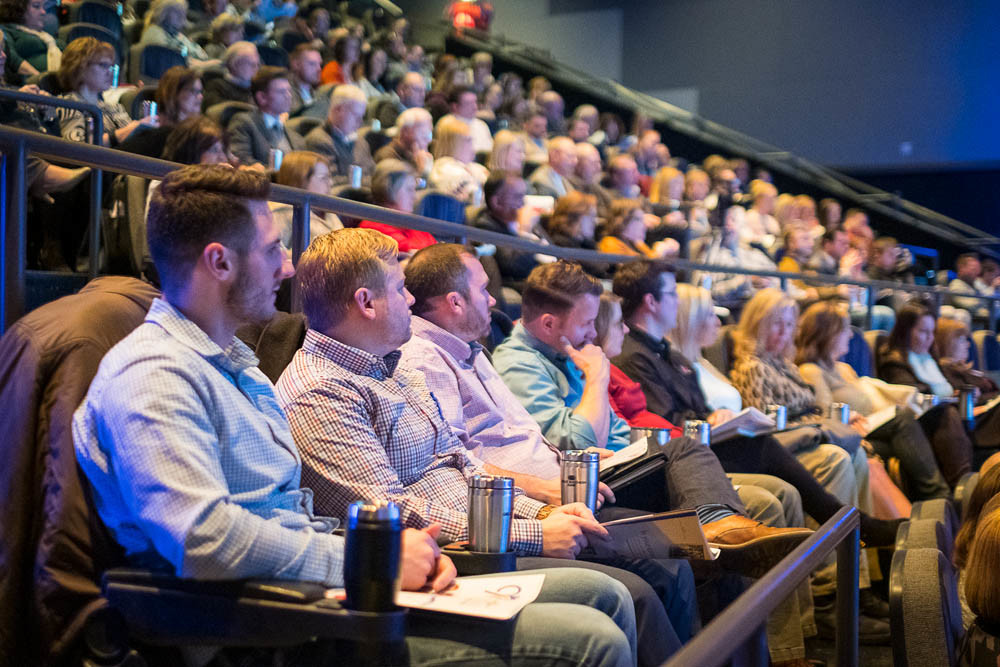 Best ideas
Around 210 people attend Springfield Business Journal’s third-annual 90 Ideas in 90 Minutes event, held Dec. 5 at AMC Springfield 11 IMAX Theater. Nine executives gave advice on a variety of topics.