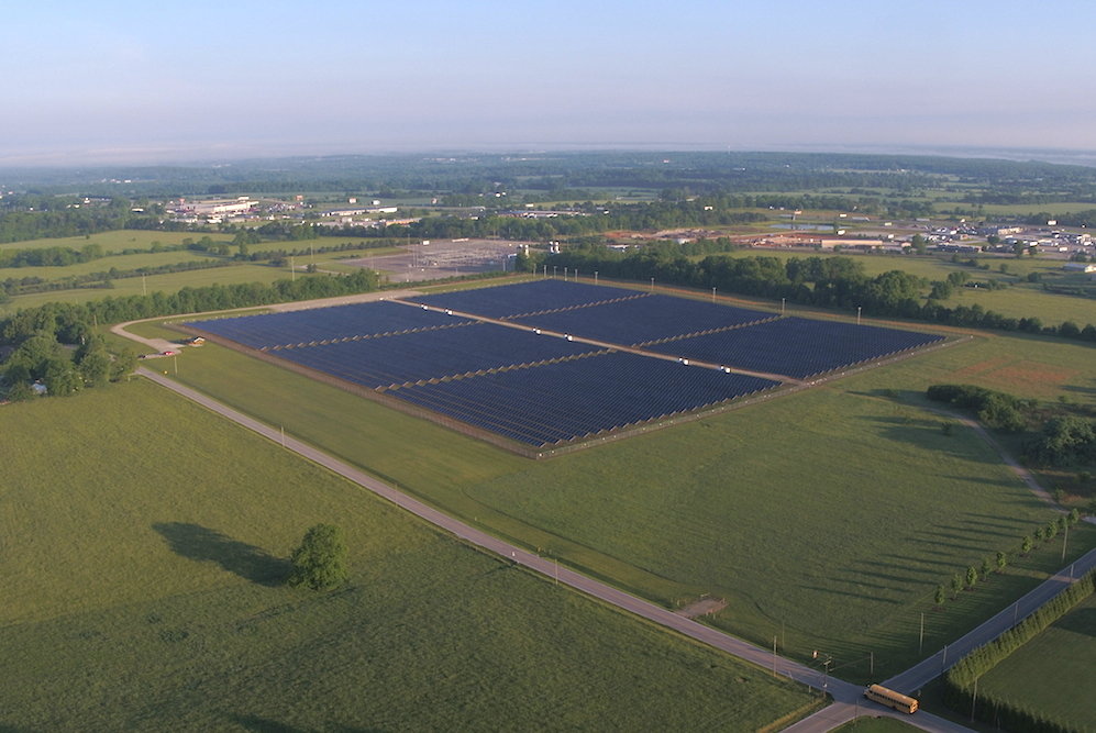 City Utilities decides not to move forward in the near-term on a second solar farm after opening the first, pictured above, in 2014.