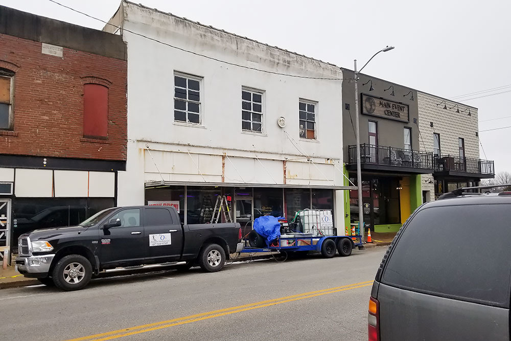 The 3,000-square-foot space previously housed Crossroads Auction Co. and Nixa Hardware & Seed Co.