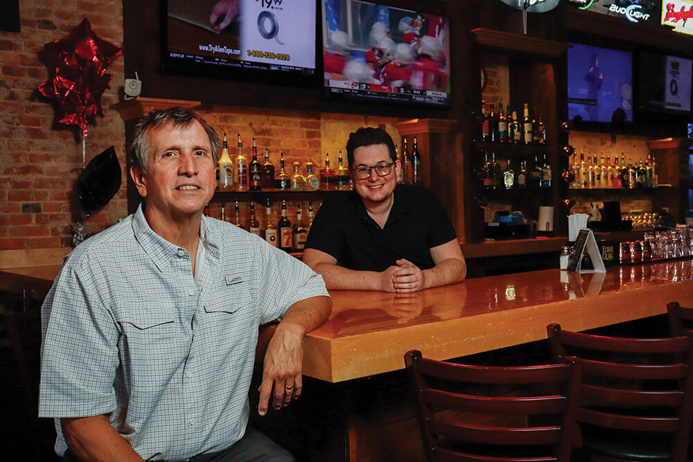 David Bauer and Jared Stevenson, Harbell's Grill & Sports Bar