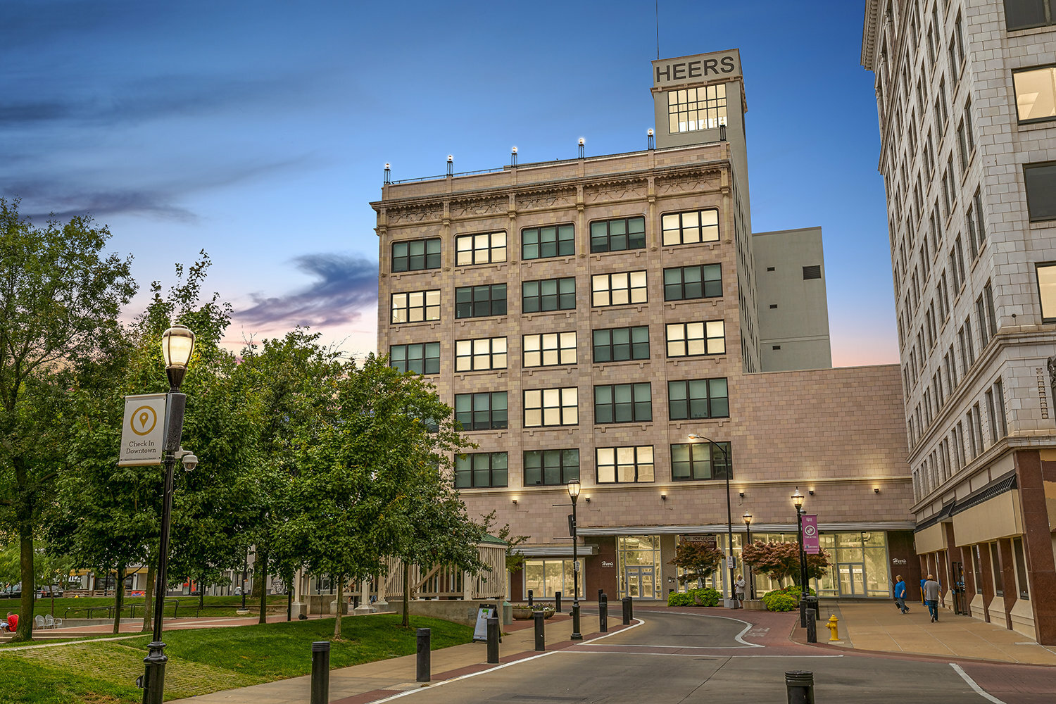 Meridian Title occupies nearly 10,000 square feet in the Heer’s building, 138 Park Central Square, Ste. 102.