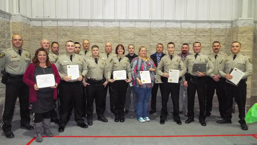 Deputy’s Honor
Christian County Sheriff’s Office deputies and staff receive awards honoring acts of service throughout the year.