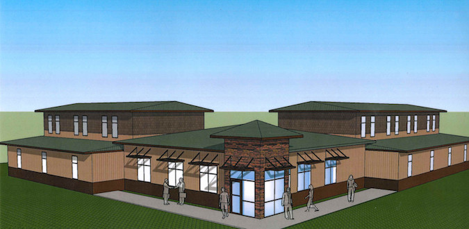 The Kitchen Inc. will break ground this week on its new shelter at 730 N. Glenstone Ave., followed later this summer by an administrative building.Rendering provided by THE KITCHEN INC.