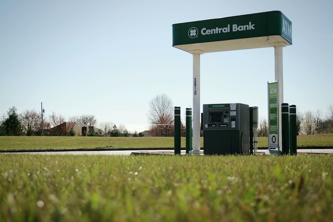 Central Bank of the Ozarks has marked the spot at Sunshine Street and Blackman Road with a single ATM.SBJ photo by WES HAMILTON