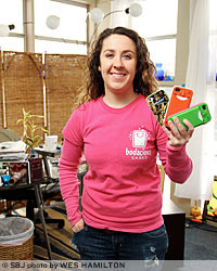 Arianna Russell and her 18-employee BoTeam sell iPhone cases made by Nixa-based Accurate Plastics. The manufacturer is the third contracted by Bodacious Cases after an extensive search for capable U.S. producers.