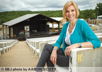 The theater was purchased by Garland Pierce in 2009 and run by CEO Deb Hansen, his daughter, pictured.