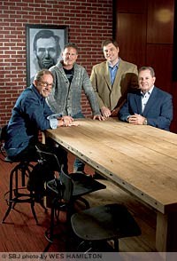 Michael Stelzer, president; Doug Austin, senior vice president of growth &amp; innovation; Todd Carroll, CFO; and Dennis Marlin, CEO