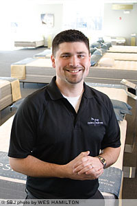 Joplimo Mattress owner Brian Croft is leaning on his experience working for Leggett &amp; Platt Inc. in Carthage, and 80 percent of his company's mattress components are made by his former employer.